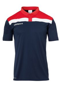Uhlsport Offense 23 Polo Shirt - marine/rot/wei