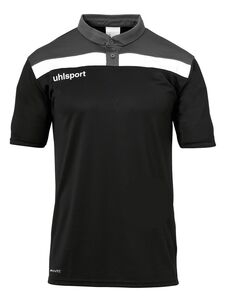 Uhlsport Offense 23 Polo Shirt - schwarz/anthra/wei�
