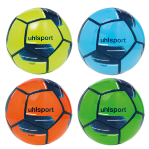 Uhlsport Team Mini (4X1 Colour) - fluo gelb/marine/wei�