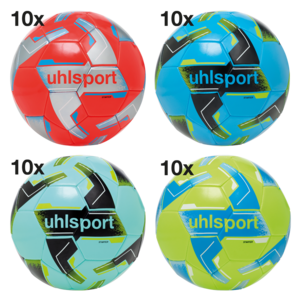 Uhlsport Starter Lot (4X10 Balls Assort.) - farblich sortiert