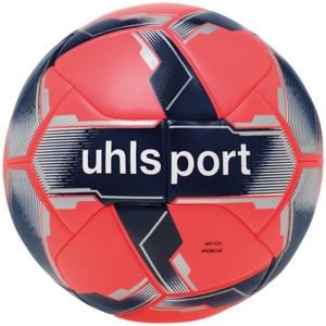 Uhlsport Match Addglue - fluo rot/marine/silber