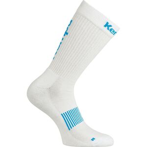 Kempa Logo Classic Socken - wei�/kempablau