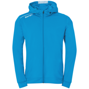 Kempa Player Hood Jacket - kempablau/wei