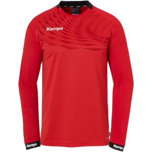 Kempa Wave 26 Longsleeve - rot/chilirot