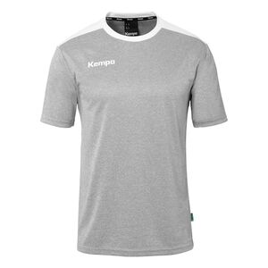 Kempa Emotion 27 Shirt - dark grau melange/wei