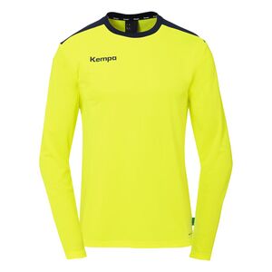 Kempa Emotion 27 Langarmshirt - fluo gelb/marine