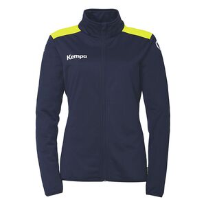 Kempa Emotion 27 Poly Jacke Damen - marine/fluo gelb