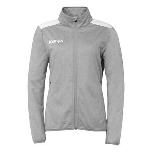 Kempa Emotion 27 Poly Jacke Damen - dark grau melange/wei�
