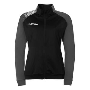 Kempa Ambition 28 Poly Jacke Damen - schwarz/anthra