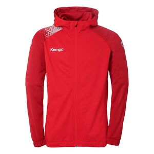 Kempa Ambition 28 Kapuzenjacke - rot/chilirot