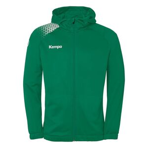 Kempa Ambition 28 Kapuzenjacke - lagune/wei�