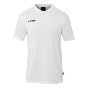 Kempa Poly Polo Shirt - wei