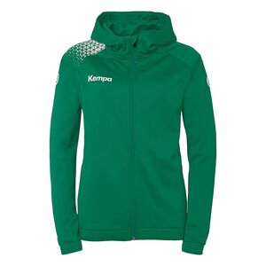 Kempa Ambition 28 Kapuzenjacke Damen - lagune/wei�