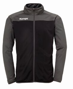 Kempa Prime Poly Jacke - schwarz/anthra
