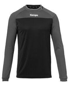 Kempa Prime Longsleeve - schwarz/anthra