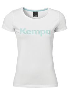 Kempa Graphic T-Shirt Girls - wei�