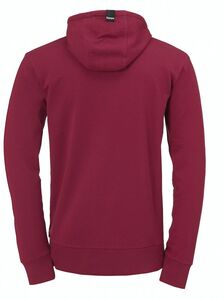 Kempa Graphic Hoody - deep rot