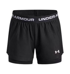 Under Armour Ua Tech Play Up 2N1 Short - black