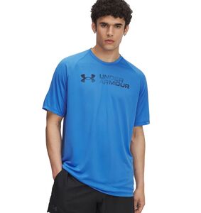 Under Armour Ua Tech Reflective Ss - blue atlantis