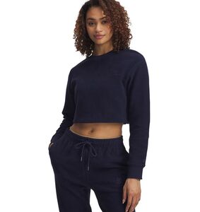 Under Armour Icon Terry Varsity Crew - midnight navy