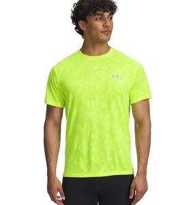 Under Armour Ua Launch Camo Ss - high vis yellow