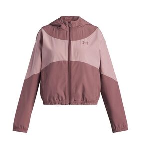 Under Armour Ua Rival Woven Hd Jacket - maroon mist