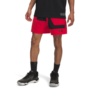 Under Armour Ua M Zone 7 Wvn Short Grphc- - red