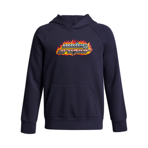 Under Armour Ua Rival Flc Flamin Wdmrk Hd - washed navy