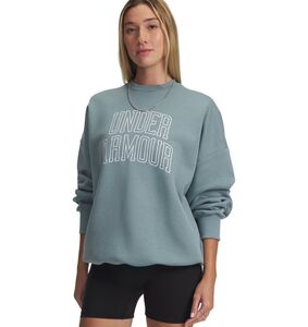 Under Armour Rival Flc Os Varsity Crew - serpentine