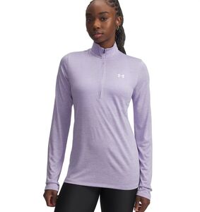 Under Armour Tech 1/2 Zip- Twist - transparent