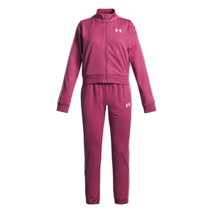 Under Armour Ua Icon Knit Crop Tracksuit - fuchsia dusk
