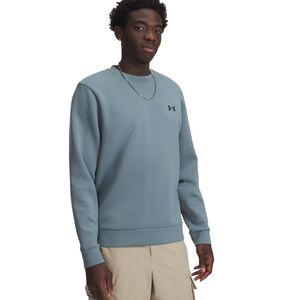 Under Armour Ua Unstoppable Flc Crew Eu - jasper blue