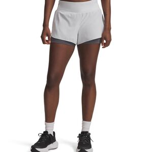 Under Armour Ua Launch Pro 3 2In1 Shorts - halo gray