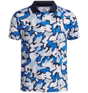 Under Armour Ua Matchplay Printed Polo - midnight navy