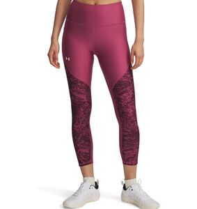 Under Armour Tech Print Panel Ankle Leg - fuchsia dusk