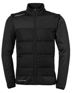 Uhlsport Essential Multi Jacket With Rem. Sleeves - schwarz
