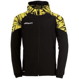 Uhlsport Goal 25 Evo Woven Hood Jacket - schwarz/limonengelb