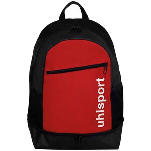 Uhlsport Essential Backpack W. Bott. Compartm. - rot/schwarz/wei�