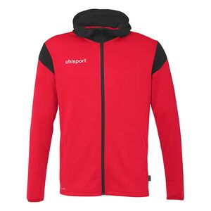 Uhlsport Squad 27 Track Hood Jacke - rot/schwarz