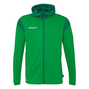 Uhlsport Squad 27 Track Hood Jacke - gr�n/lagune