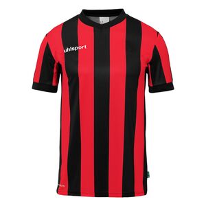 Uhlsport Retro Stripe Shirt Kurzarm - schwarz/rot