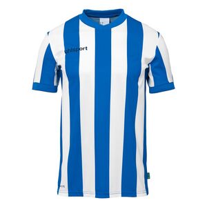 Uhlsport Retro Stripe Shirt Kurzarm - azurblau/wei�