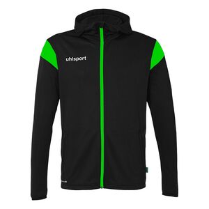 Uhlsport Squad 27 Track Hood Jacke - schwarz/fluo gr�n
