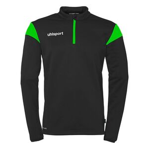 Uhlsport Squad 27 1/4 Zip Top - schwarz/fluo gr�n
