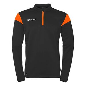 Uhlsport Squad 27 1/4 Zip Top - schwarz/fluo orange