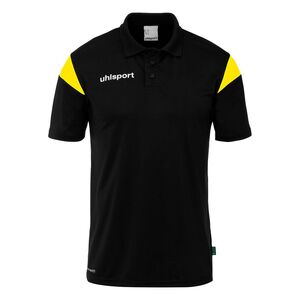 Uhlsport Squad 27 Polo Shirt - schwarz/limonengelb