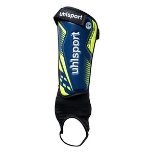 Uhlsport Tibia Plate Pro - marine/fluo gelb