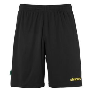 Uhlsport Center Basic Shorts Ftp - schwarz/limonengelb