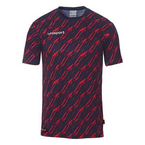 Uhlsport Progressive 28 Shirt Kurzarm - marine/rot