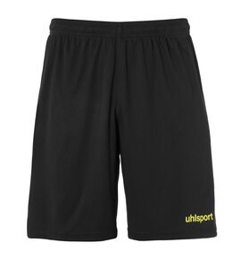 Uhlsport Center Ii Shorts Ohne Innenslip - schwarz/fluo gelb